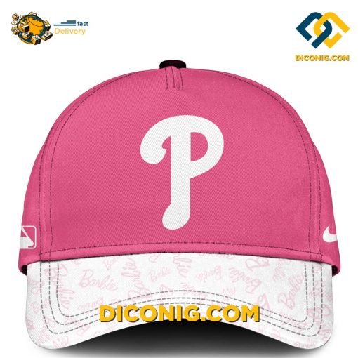 MLB Philadelphia Phillies Curved Brim Cap Barbie Editions