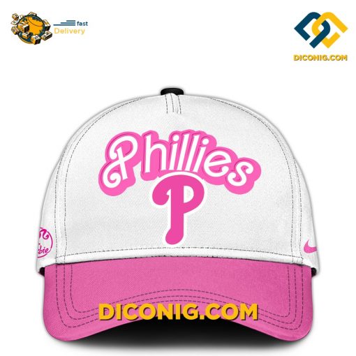 MLB Philadelphia Phillies Curved Brim Cap Barbie Night Game Edition