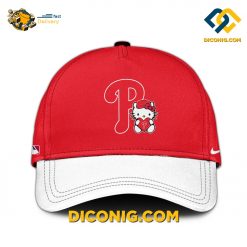 MLB Philadelphia Phillies Curved Brim Cap Hello Kitty Home Run