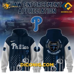 MLB Philadelphia Phillies Hoodie Full Set Law Enforcement Appreciation