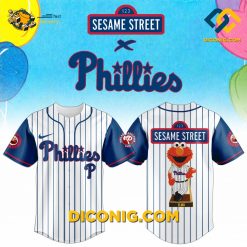 MLB Philadelphia Phillies Sesame Street Day Baseball Jersey