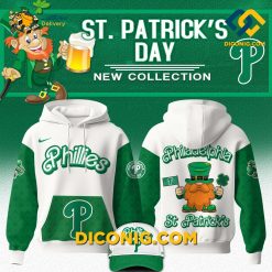 MLB Philadelphia Phillies ST Patricks Day Hoodie Full Set