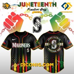 MLB Seattle Mariners Baseball Jersey Juneteenth Day Edition