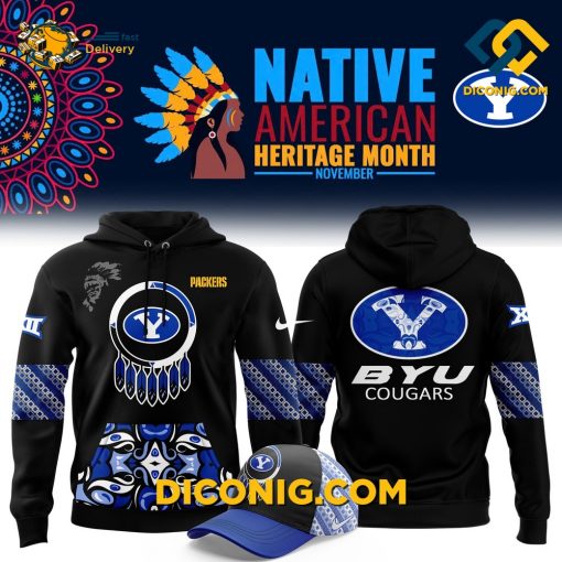 NCAA BYU Cougars Hoodie Custom Shirt Native American Heritage