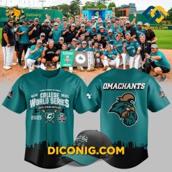 NCAA Coastal Carolina Chanticleers Baseball Jersey College World Series