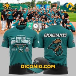 NCAA Coastal Carolina Chanticleers Custom T-shirt Omachants World Series