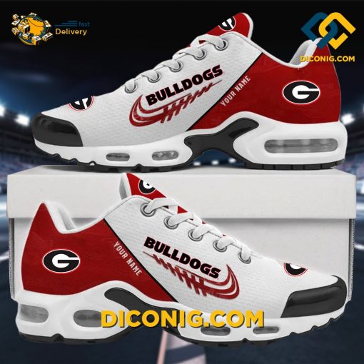 NCAA Georgia Bulldogs Nike Air Max Plus Custom Shoes