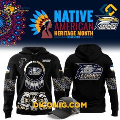 NCAA Georgia Southern Eagles Hoodie Custom Shirt Native American Heritage