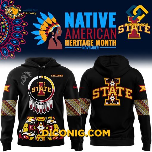 NCAA Iowa State Cyclones Hoodie Custom Shirt Native American Heritage