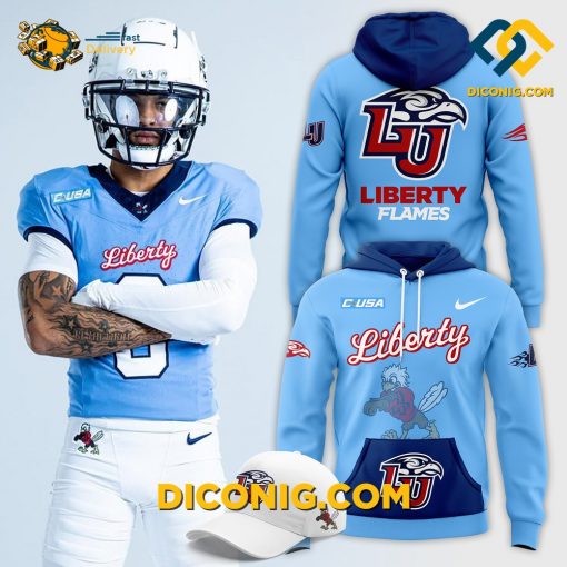 NCAA Liberty Flames Hoodie Custom Shirt
