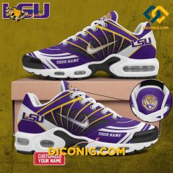 NCAA LSU Tigers Nike Air Max Plus Custom Shoes