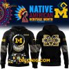 NCAA Michigan Wolverines Hoodie Custom Shirt Native American Heritage
