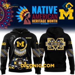 NCAA Michigan Wolverines Hoodie Custom Shirt Native American Heritage