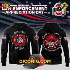 ncaa ohio state buckeyes hoodie custom shirt law enforcement appreciation day