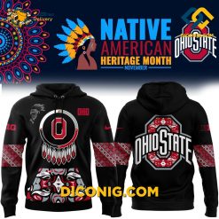 ncaa ohio state buckeyes hoodie custom shirt native american heritage