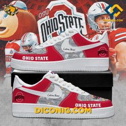 NCAA Ohio State Buckeyes Nike Air Force 1 Shoes
