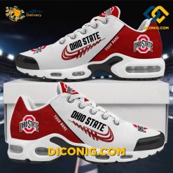 NCAA Ohio State Buckeyes Nike Air Max Plus Custom Shoes