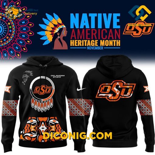 NCAA Oklahoma State Cowboys Hoodie Custom Shirt Native American Heritage