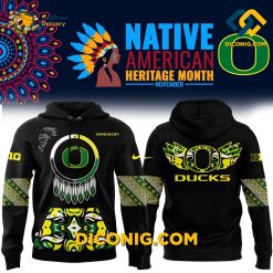 NCAA Oregon Ducks Hoodie Custom Shirt Native American Heritage