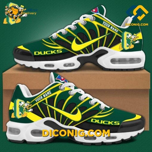 NCAA Oregon Ducks Nike Air Max Plus Custom Shoes