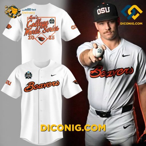 NCAA Oregon State Beavers Baseball Jersey College World Series