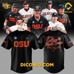 NCAA Oregon State Beavers College World Series Baseball Jersey