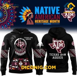 NCAA Texas A&M Aggies Hoodie Custom Shirt Native American Heritage