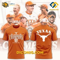 NCAA Texas Longhorns Custom T-shirt Champions