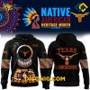 NCAA Texas Longhorns Hoodie Custom Shirt Native American Heritage