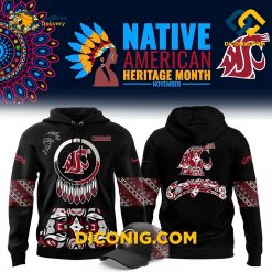 NCAA Washington State Cougars Hoodie Custom Shirt Native American Heritage