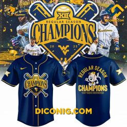 NCAA West Virginia Mountaineers Baseball Jersey Regular Season