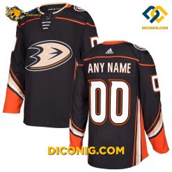 NHL Anaheim Ducks Hockey Jersey White Black