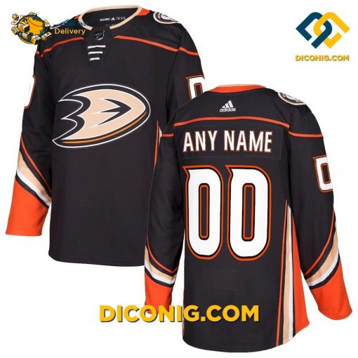 NHL Anaheim Ducks Hockey Jersey White Black