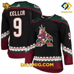 NHL Arizona Coyotes Hockey Jersey Clayton Keller Black