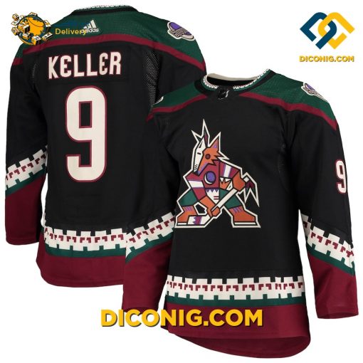 NHL Arizona Coyotes Hockey Jersey Clayton Keller Black