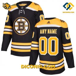 NHL Boston Bruins Hockey Jersey Black