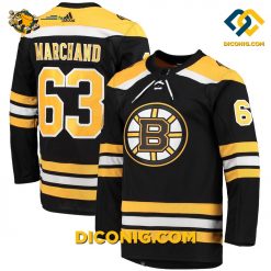 NHL Boston Bruins Hockey Jersey Brad Marchand Black