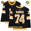 NHL Boston Bruins Hockey Jersey Jake DeBrusk Black Alternate