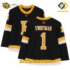 NHL Boston Bruins Hockey Jersey Jeremy Swayman Black Alternate