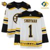 NHL Boston Bruins Hockey Jersey Jeremy Swayman White