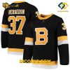 NHL Boston Bruins Hockey Jersey Patrice Bergeron Black Alternate