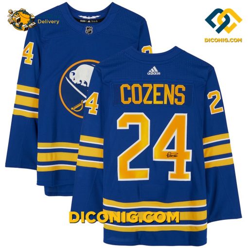 NHL Buffalo Sabres Hockey Jersey Dylan Cozens Royal