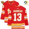 NHL Calgary Flames Hockey Jersey Johnny Gaudreau Red Alternate