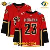 NHL Calgary Flames Hockey Jersey Sean Monahan Red
