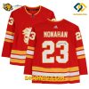 NHL Calgary Flames Hockey Jersey Sean Monahan Red Alternate
