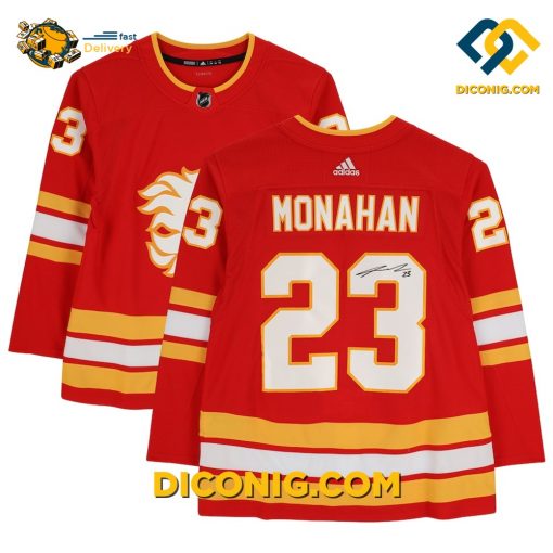 NHL Calgary Flames Hockey Jersey Sean Monahan Red Alternate