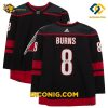 NHL Carolina Hurricanes Hockey Jersey Brent Burns Black Alternate