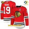NHL Chicago Blackhawks Hockey Jersey Jonathan Toews Red