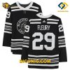NHL Chicago Blackhawks Hockey Jersey Marc Andre Fleury Black Alternate