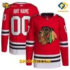 NHL Chicago Blackhawks Hockey Jersey Red